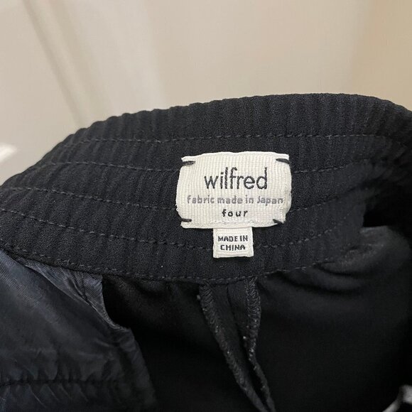 Aritzia Wilfred Free - Joggers made in Japan - Black - Size 4 - Picture 3 of 8